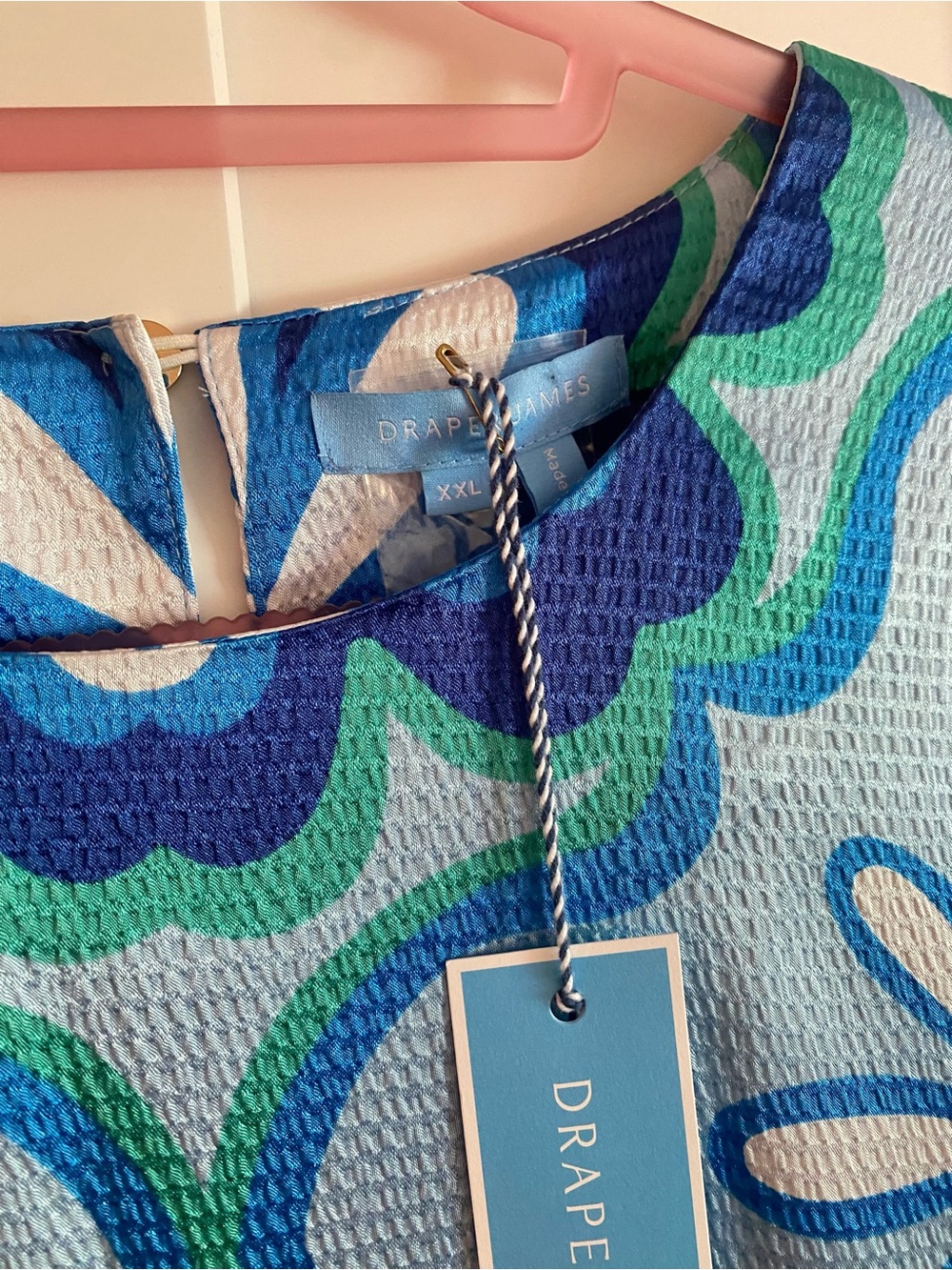 NWT Draper James Kaftan Dress - Picture 5 of 7